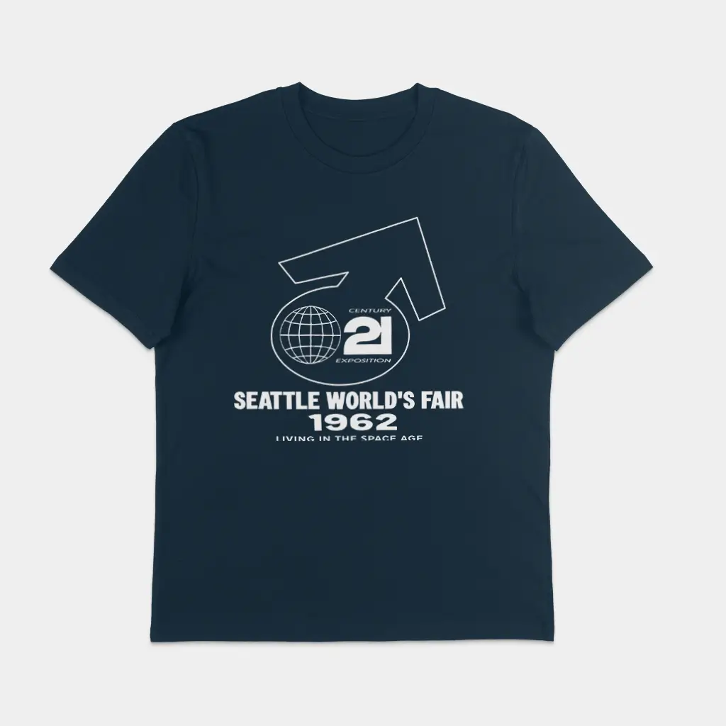 Alternative view of Seattle World's Fair ribbed neck t-shirt