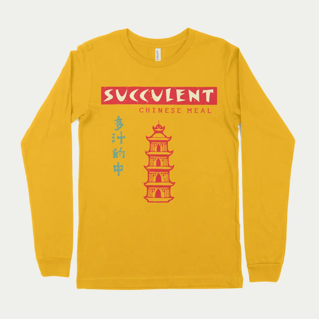 Succulent Chinese Meal Long Sleeve