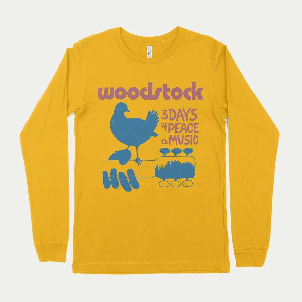 Alternative view of Woodstock 1969 Long Sleeve