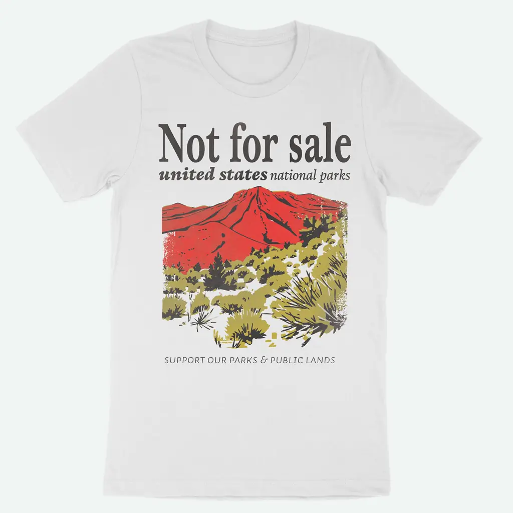 Alternative view of National Parks Support Graphic Tee