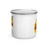 J Peterman Urban Sombrero 1996 Enamel Mug - Image 3