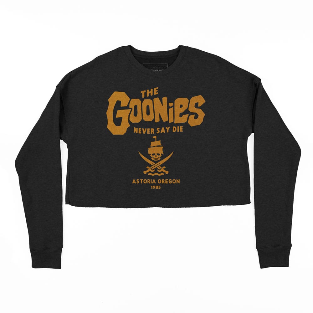 The Goonies of Astoria Crop Sweatshirt – 80s