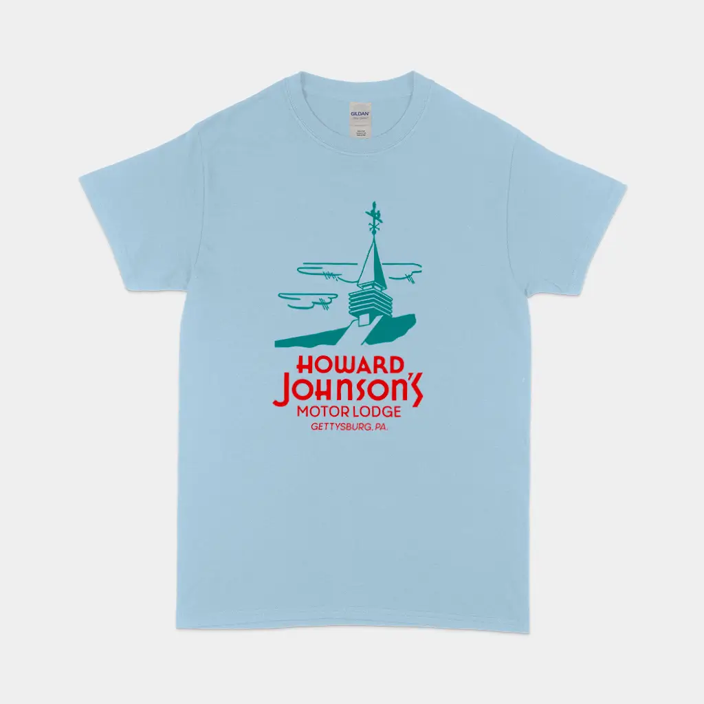 Howard Johnson's Motor Lodge graphic t shirts vintage