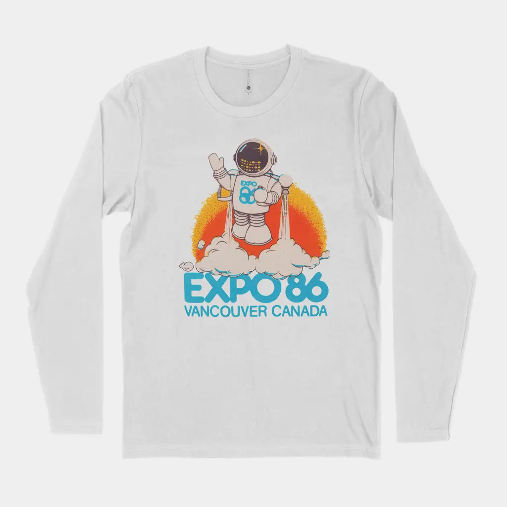Expo 86 Vancouver raglan sleeve tee