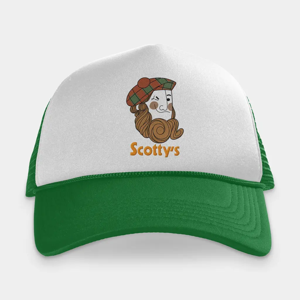 Scotty's Builders Supply men's trucker hat