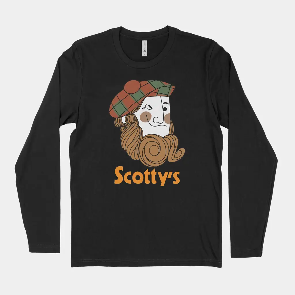 Alternative view of Scotty's Builders Supply raglan sleeve tee