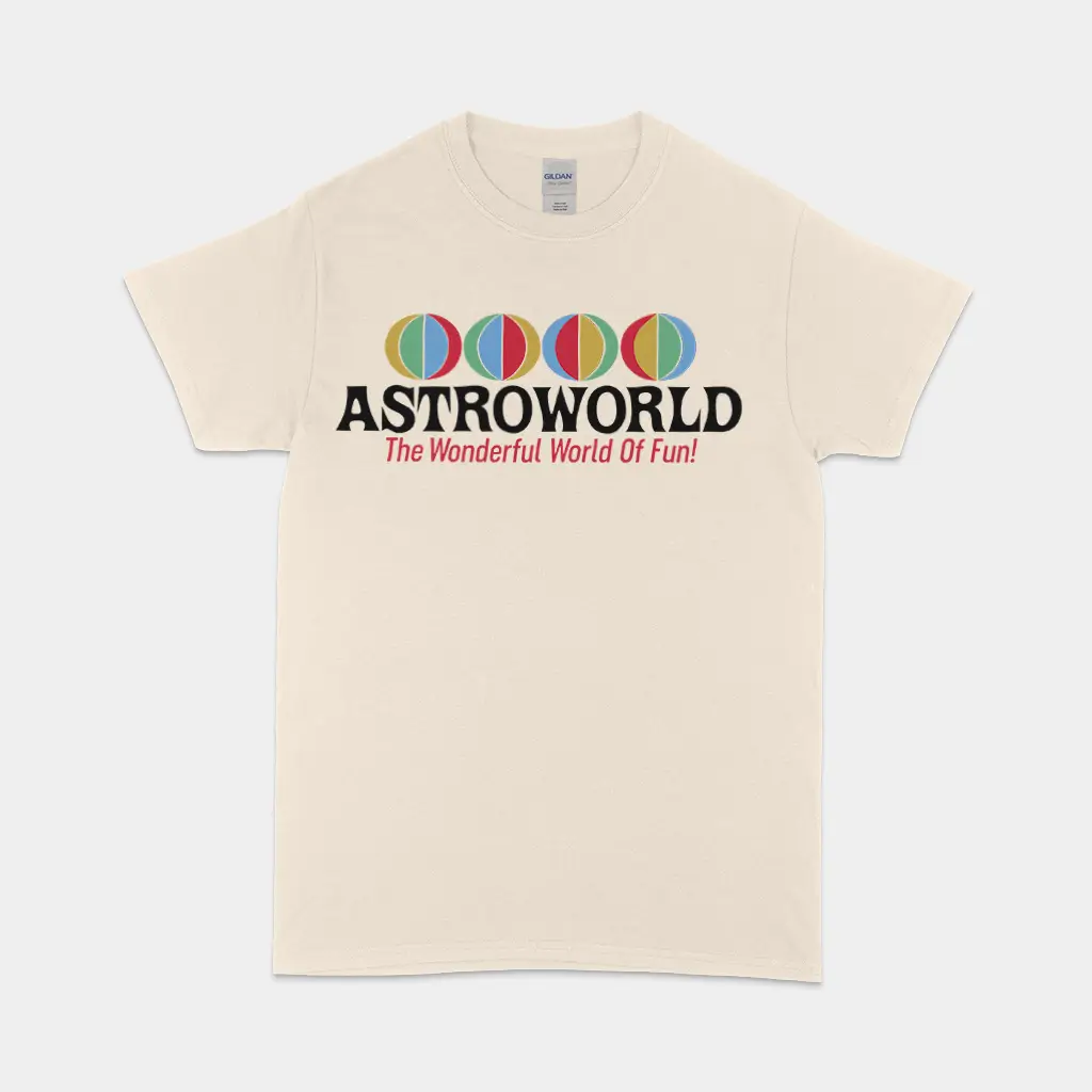 Alternative view of Astroworld Themed Park Graphic Tee