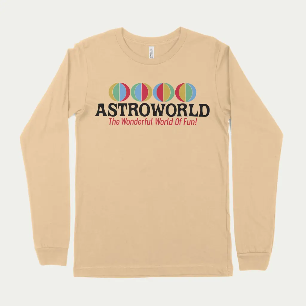 Astroworld Themed Park Long Sleeve