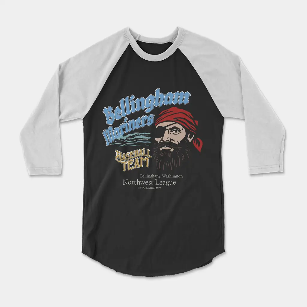 Bellingham Mariners ¾ Sleeve Raglan Tee