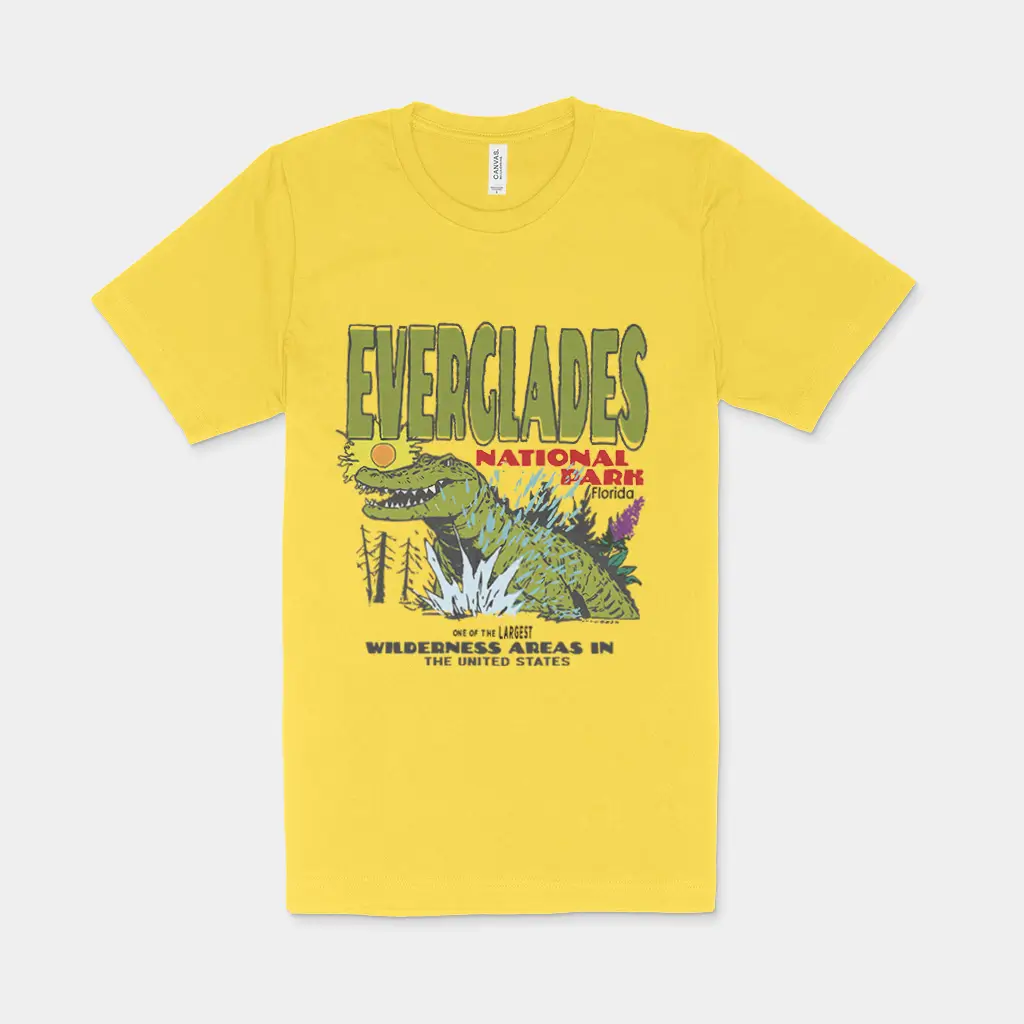 Alternative view of Everglades National Park Graphic Tee