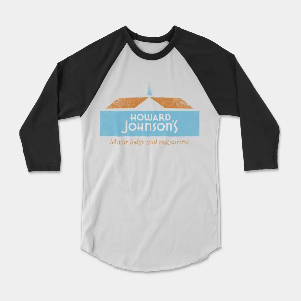 Alternative view of Howard Johnson's ¾ Sleeve Raglan Tee