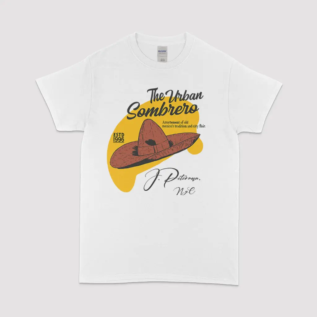 J Peterman Urban Sombrero Graphic Tee