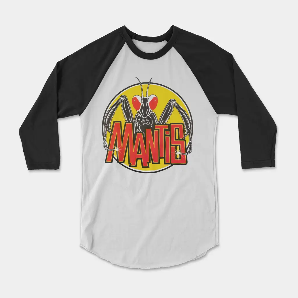 Alternative view of Mantis Roller Coaster ¾ Sleeve Raglan Tee