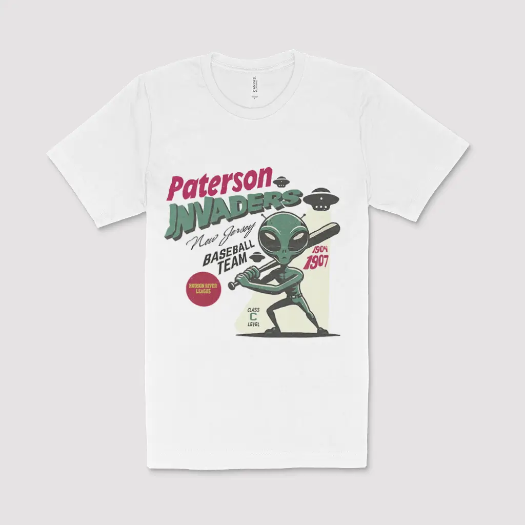 Alternative view of Paterson Invaders Graphic Tee