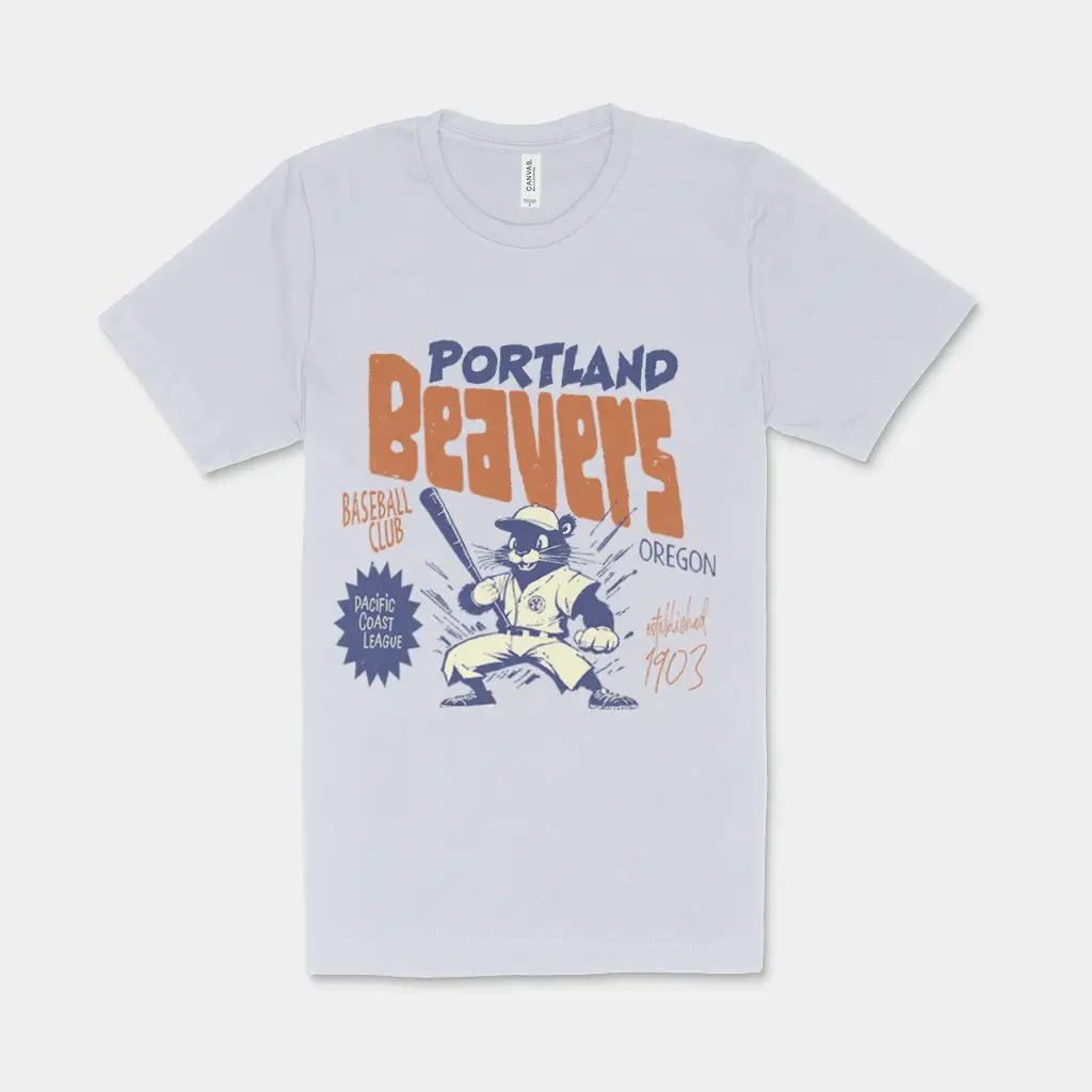 Alternative view of Portland Beavers Graphic Tee