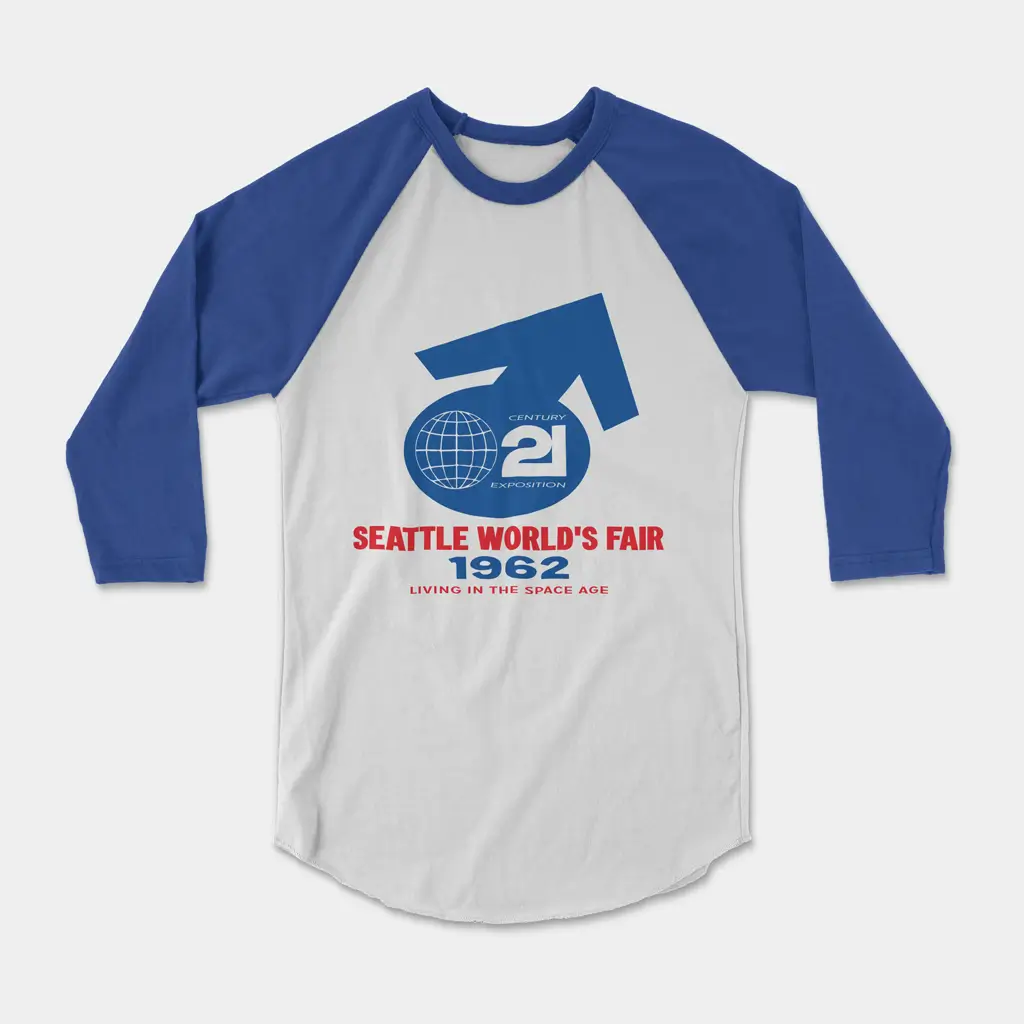 Seattle World’s Fair ¾ Sleeve Raglan Tee - Image 3