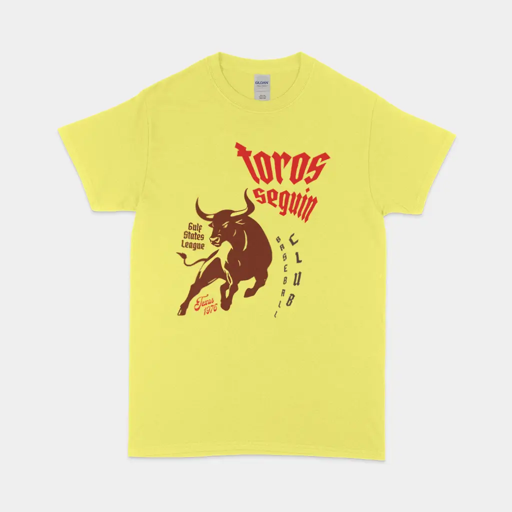 Seguin Toros Retro Baseball Short-Sleeve Unisex T-Shirt - Texas