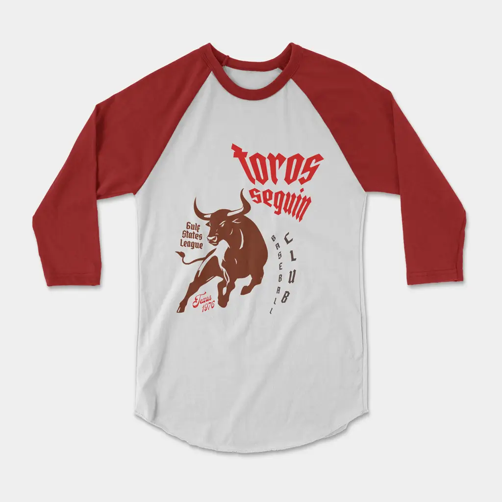 Seguin Toros ¾ Sleeve Raglan Tee