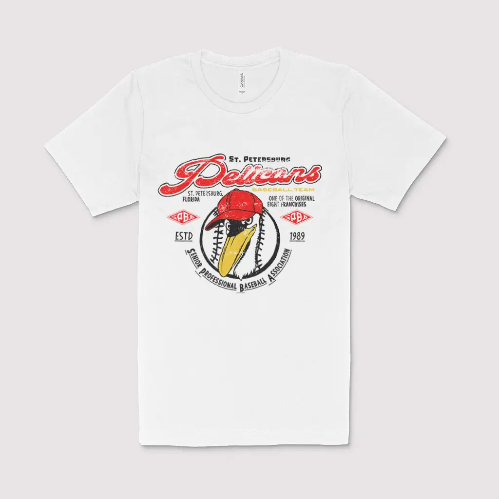 Alternative view of St Petersburg Pelican Graphic Tee