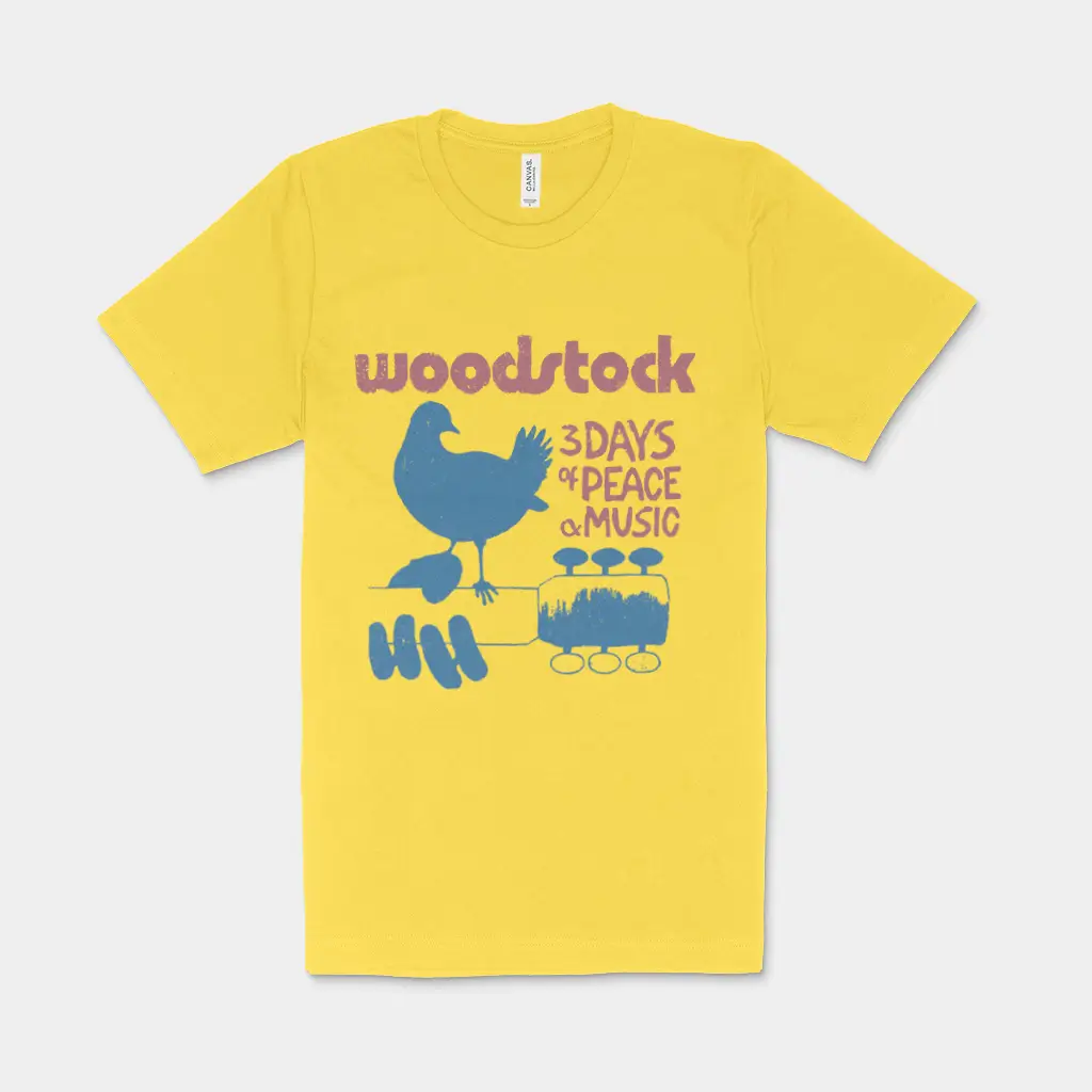 Alternative view of Woodstock 1969 Graphic Tee