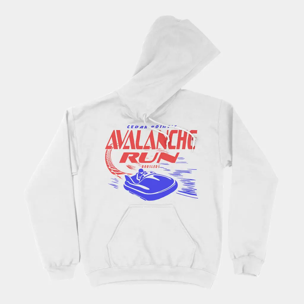 Alternative view of Cedar Point Avalanche Run Pullover Hoodie