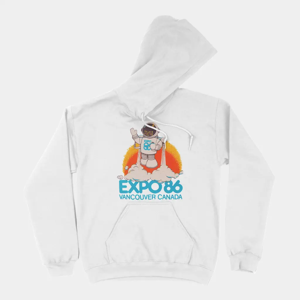 Alternative view of Expo 86 Vancouver Pullover Hoodie
