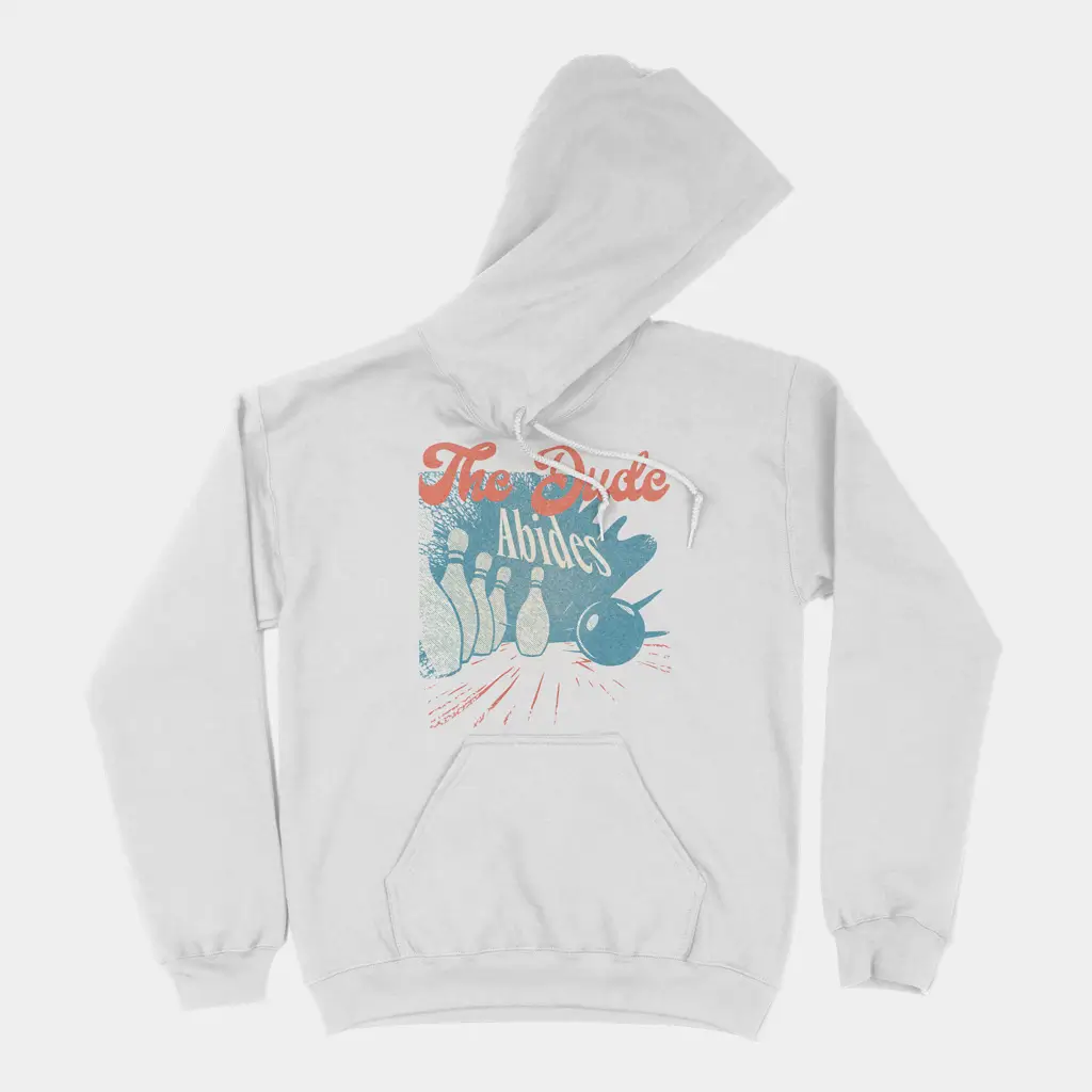 Alternative view of The Dude Abides Pullover hoodie