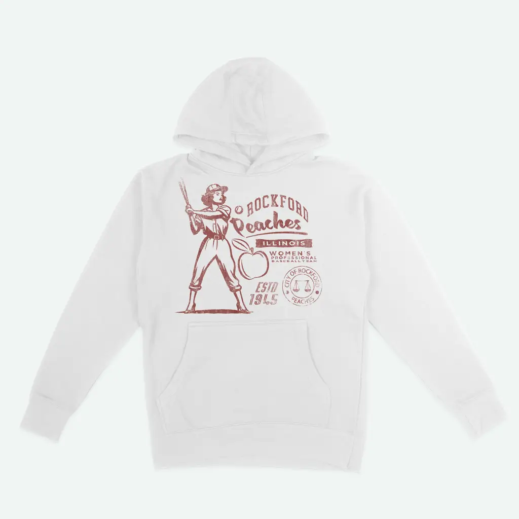 Alternative view of Rockford Peaches Pullover hoodie