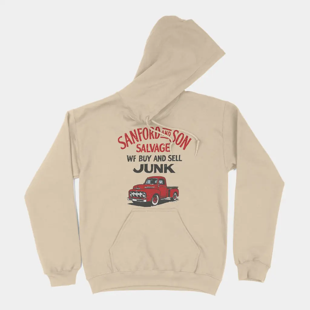 Alternative view of Sanford and Son salvage Pullover hoodie