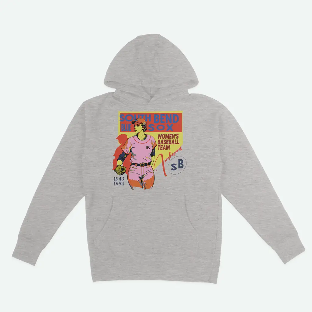 Alternative view of South Bend Blue Sox Pullover hoodie