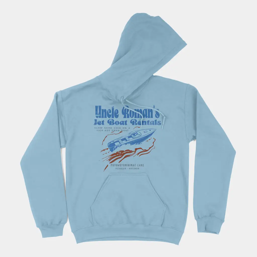 Uncle Roman's Jet Boat Rentals Pullover hoodie